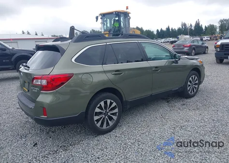 2016 Subaru Outback 2.5I Limited из США, поврежденный, VIN 4S4BSANC6G3323338